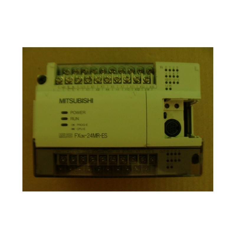 MITSUBISHI PLC PROGRAMMABLE CONTROLLER FXON-24MR-ES/UL