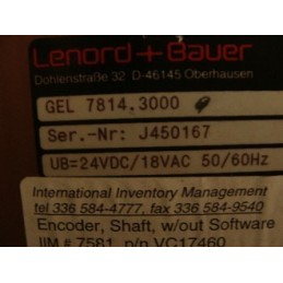 LENORD+BAUER D-46145