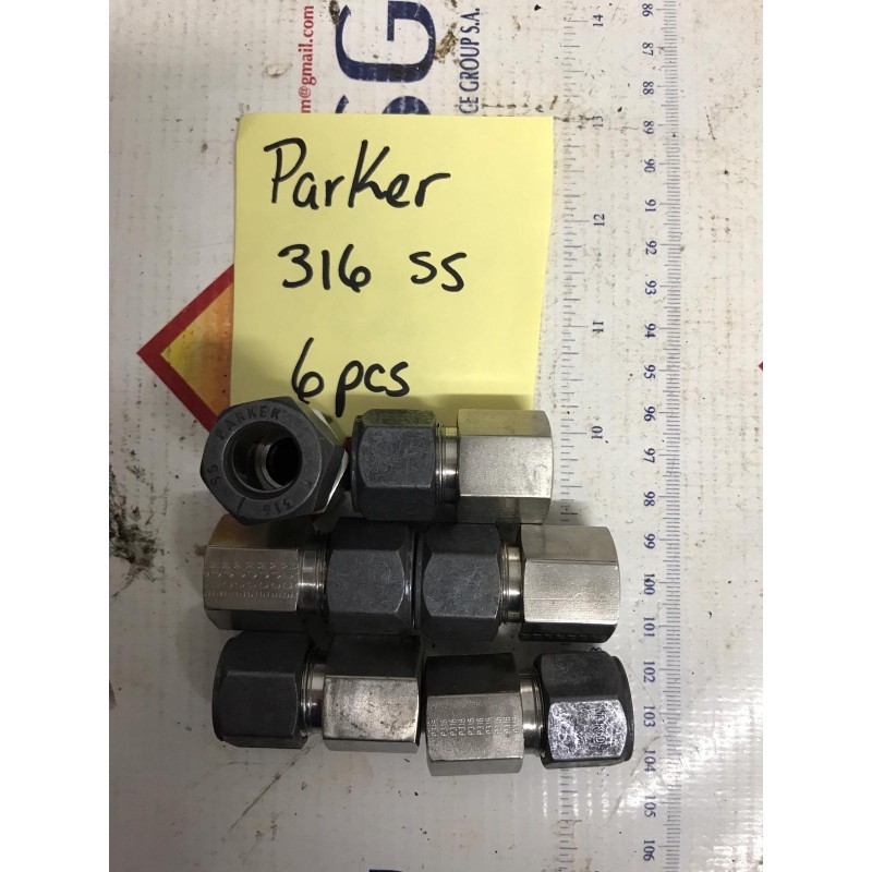 PARKER 316 SS Lot of 6