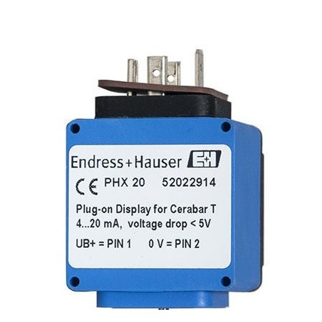 ENDRESS + HAUSER PHX20 PLUG-ON DISPLAY