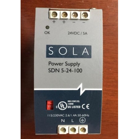 SOLA POWER SUPPLY SDN 5-24-100