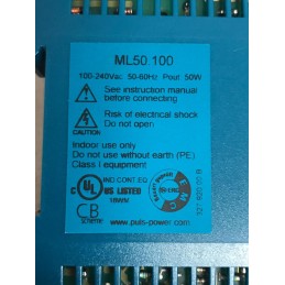 PLUS POWER SUPPLY ML50.100