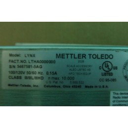 METTLER TOLEDO LYNX 5467581-5AG