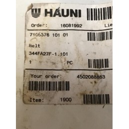 HAUNI BELT 34FA7F-1.101