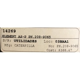 ELEMENT AS-P 208-9065