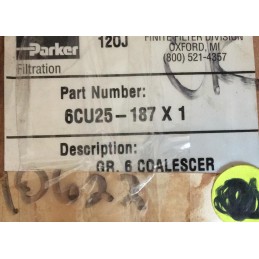 PARKER 6CU25-187X1
