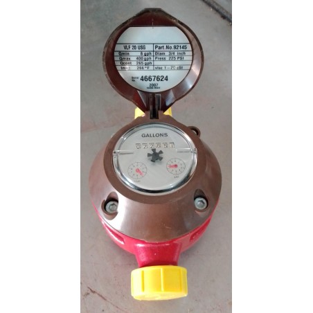 AMCO INDUSTRIAL OIL FLOW GALLON METER  92145