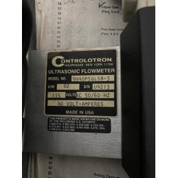 CONTROLOTRON UNIFLOW UNIVERSAL DUAL-CH TRANSIT TIME FLOWMETER