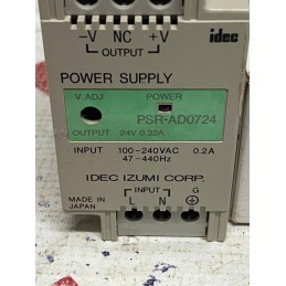 IDEC POWER SUPPLY PSR-AD0724 