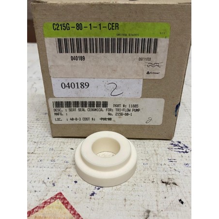 SEAT SEAL TRI FLOW PUMP  11885 C215G-80-1-1-CER