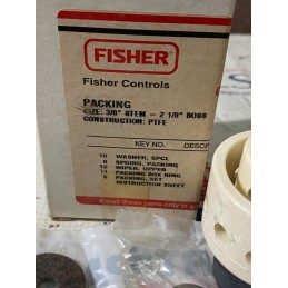 FISHER CONTROLS PACKING 3/8" STEM-2 1/8" BOSS CONSTRUCTION KIT 