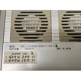 IAI XSEL CONTROLLER XSEL-J-2-400AB-60-P1-EEE-5-1