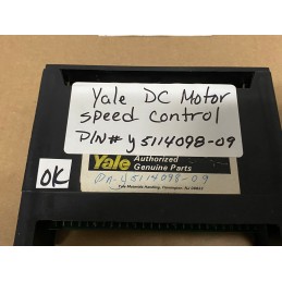 YALE DC MOTOR SPEED CONTROL Y5114098-09