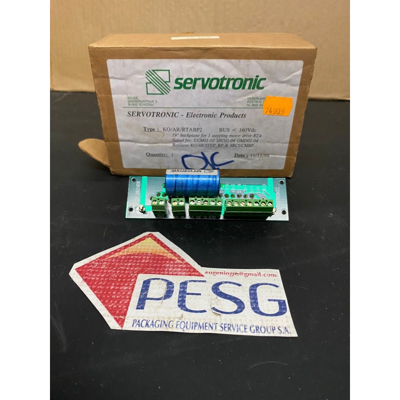 SERVOTRONIC KO/AR/RTABP2 SBCUCMBP-SS