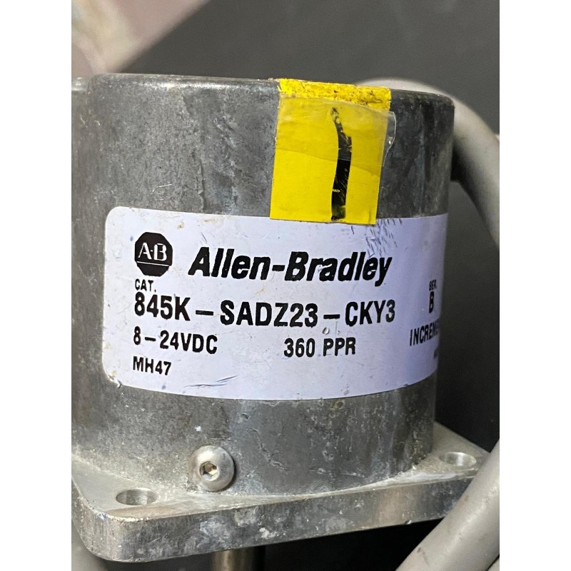 ALLEN-BRADLEY 845K-SADZ25-CKY3 OPTICAL INCREMENTAL ENCODER