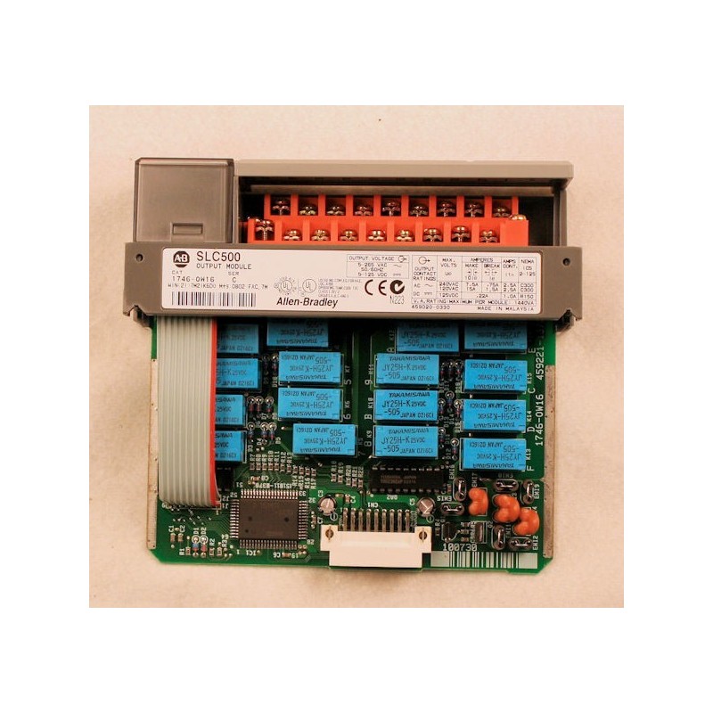 SLC 500 OUTPUT MODULE 1746 0W16