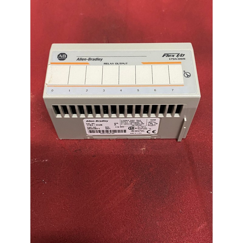 ALLEN BRADLEY FLEX I/O INPUT MODULE 1794-OWB