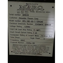 MARQ Q08028 HPA-SBD-60-T-T(RH)AB