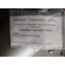 ITT VALVES DA-FLO DIAPHRAGM VALVES /MICRO SWITCH BAF1-2RN-RH