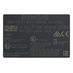 SIEMENS 6ES7138-4FB04-0AB0 DIGITAL4 F-DO 6ES7 138-4FB04-0AB0