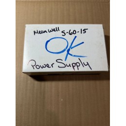 MEAN WELL POWER SUPPLY S-60-15