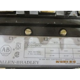 ALLEN BRADLEY 509-DOD