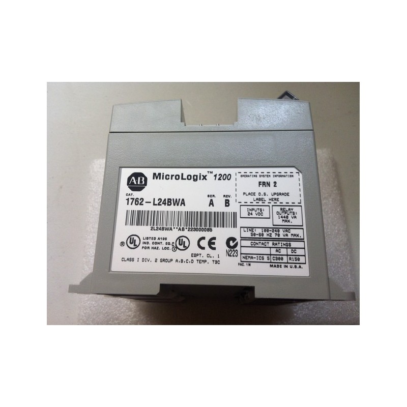 ALLEN BRADLEY MICROLOGIX 1200 1762-L24BWA