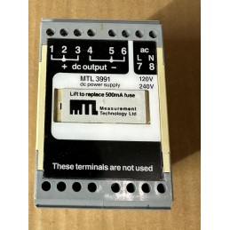 MEASUREMENT TECHNOLOGY MTL 3991 POWER SUPPLY