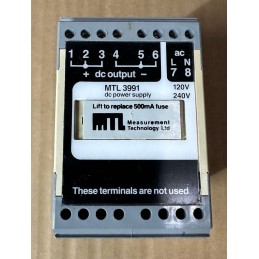 MEASUREMENT TECHNOLOGY MTL 3991 POWER SUPPLY