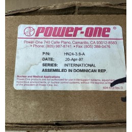 POWER-ONE POWER SUPPLY HN24-3.6-A