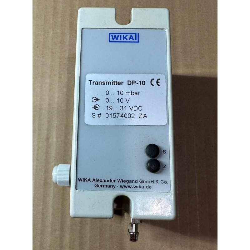 WIKA DP-10 TRANSIMITTER 01574002