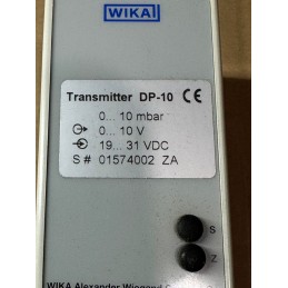 WIKA DP-10 TRANSIMITTER 01574002