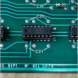 G.D ELECTRONIC DEPT OEL 3079 CIRCUIT BOARD