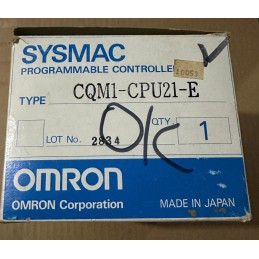 OMRON PROGAMMABLE CONTROLLER CQM1-CPU21-E