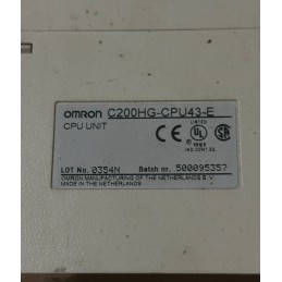 OMRON C200HG-CPU43-E