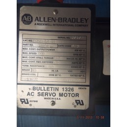 ALLEN BRADLEY SERVO MOTOR 1326AB-A2E-11 