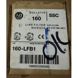 ALLEN BRADLEY LINE FILTER 160-LFB1