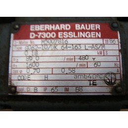 EBERHARD BAUER MOTOR M5007816 / D-7300 ESSLINGEN