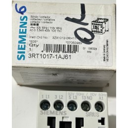 SIMENS CONTACTOR - 3RT1017-1AJ61