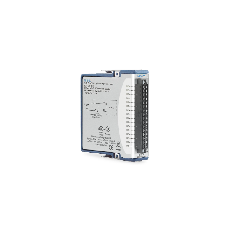 NI 9422 Digital Input Module - 8 Channels, 24V | National Instruments