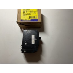 Square D QOB380 80A 3-Pole Circuit Breaker – 120/240V