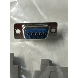 9-Pin D-Sub (DE-9/DB-9) Connector – Standard for RS-232 Serial Communication