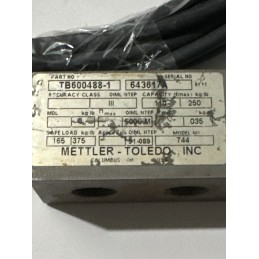 METTLER TOLEDO TB600488-1 Compression Load Cell - 250 lbs Capacity