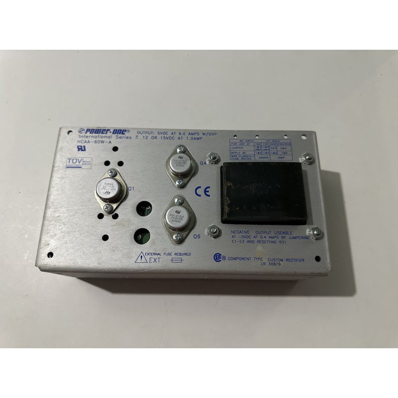 Power-One HCAA-60W-A Triple Output Linear Power Supply