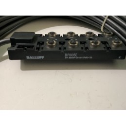 Balluff BPI005E Passive Interface Module – 8-Port M12 Junction Block