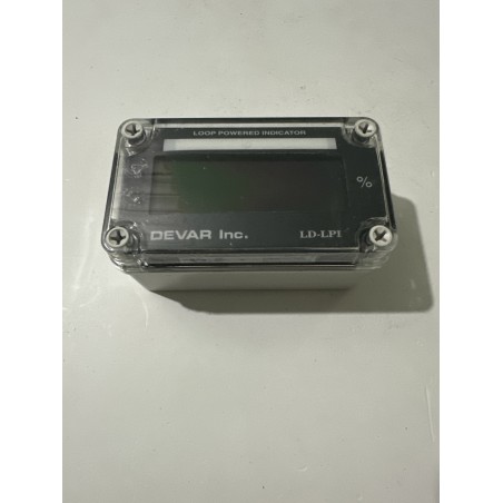 DEVAR LD-LPI Loop-Powered Indicator - 3½-Digit LCD Display