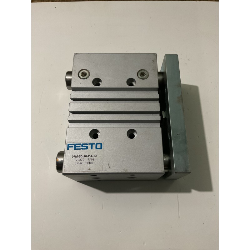 FESTO DFM-50-50-P-A-GF Guided Pneumatic Cylinder – 50mm Bore, 50mm Stroke