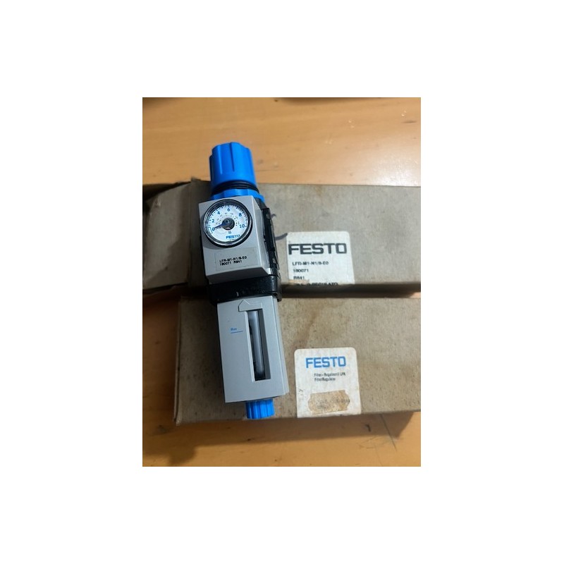 Festo LFR-M1-N1/8-E0 Filter Regulator – Compact Air Preparation Unit