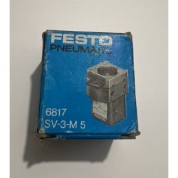 Festo SV-3-M5 3/2-Way Manual Pneumatic Valve – Specifications and Pricing