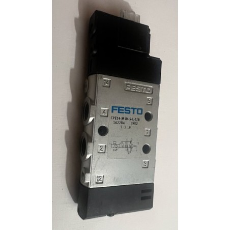 Festo CPE14-M1H-5-L-1/8 5/2-Way Monostable Solenoid Valve – Specifications and Pricing